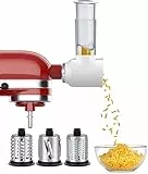 Gemüseschneider für kitchen aid Küchenmaschine, Slicer Shredder Aufsatz für kitchenaid Zubehör, Gemüseschneider Käsereibe set für kitchenaid Zubehoer von GVODE