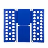 InnovaGoods - Faltbrett für Kinderwäsche, Schnelles Zusammenlegen von Bekleidung, Zeitsparend, Platzsparend, Blau, 40x16x1 cm, Polypropylen (PP)