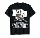 Offizielles Schlafshirt Panda Pandabär T-Shirt