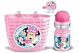 Korb + TRINKFLASCHE + KLINGEL Minnie It's ME