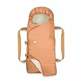 hauck Carry N Play, Dots Cork/Baumwolle – 3in1 Baby Tragetasche, Fußsack & Spieldecke – 85 x 40 x 13 cm - Kinderwagen Zubehör ab Geburt bis 9 kg – Tragbar & Sicher Fixierbar