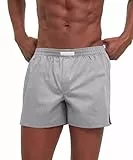 FALKE Herren Boxershorts Daily Comfort M Bx Baumwolle atmungsaktiv 1 Stück, Grau Black/White 3220, XXL