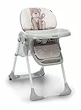 Foppapedretti, Meeting Hochstuhl, für Kinder von 6 bis 36 Monaten (bis zu 15 kg), grau