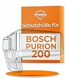 Schutzhülle für Bosch Purion 200 I wasserdicht & transparent I Ebike Display Schutz gegen Kratzer & Wasser I E-Bike Monitor Displayschutz I Fahrrad Computer Abdeckung I E Bike Zubehör WHEELOO