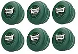 6er Shaving Soap Green Line in a Bowl Proraso Rasierseife Grün im Tiegel 150 ml