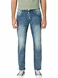 Timezone Herren Regular Gerrittz Slim Jeans,per Pack Blau (Antique Blue wash 3636),W33/L34 (Herstellergröße:33/34)