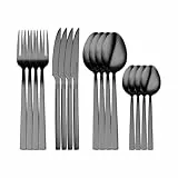 BERGNER BG-45194-BK Besteckset, Edelstahl