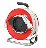 as – Schwabe LED Lichtband 15 m - Streifen Baustrahler 180W, 22.500 Lumen - langlebige LEDs - 120° Abstrahlwinkel - 10 Min Nachleuchtzeit - Lichtbandtrommel mit Befestigungsmaterial - IP65, 46713