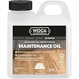 WOCA Denmark Maintenance Oil Pflegeöl Natur 1 L - Pflegeöl für Parkett & Holz im Innenbereich