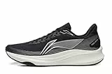LI-NING RED Hare 9 Herren Laufschuhe Leichte Wettkampf Training Sneakers Schwarz/Milchweiß EU 44 1/3
