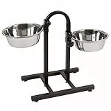 Kerbl Pet Futterbar inkl. Näpfe 2x2800ml beidseitig höhenverstellbar
