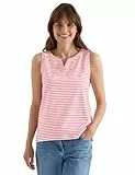 Cecil Damen Top mit Split Neck und Streifen