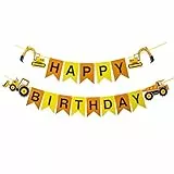 BESTOYARD HAPPY BIRTHDAY Banner Kreative Bagger Decor Geburtstag Banner für Kinder Schule Party Supplies