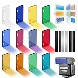 Godox MA02 Magnetisches Zubehörset für iT32 (auch kompatibel mit iT30Pro mit Metallplatten), Diffusor, CTO/CTB-Farbfilter, Kreatives Blitzlicht-Zubehör