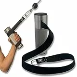 OAP Premium Armwrestling Multispinner, Handtrainer, Fingertrainer & Unterarmtrainer, 100% Made in Germany, Kompatibel mit Kabelzug und Widerstandsbänder, für Home Gym/ Fitnessstudio, Fat ⌀60 mm