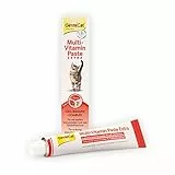 GimCat Multi-Vitamin Paste Extra - Katzensnack mit Fischöl für ein starkes Immunsystem und den Zellstoffwechsel - 1 Tube (1 x 200 g)