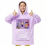 KPop Demon Hunters Offiziell Hoodie Mädchen Teenager 6-14 Jahre, Weicher Oversize Poncho Mit Kängurutasche, Anime Kinder Geschenke
