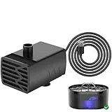 Ultra-leise elektrische Wasserpumpe für Katzentrinkbrunnen, Motor mit geringem Stromverbrauch, mit Kabel