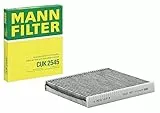 MANN-FILTER CUK 2545 Innenraumfilter/Kabinenluftfilter - Pollenfilter mit Aktivkohle - für Pkw + Transporter