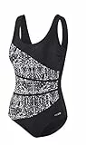 Beco Baby Carrier Beco Beermann GmbH & Co. KG Damen Classic Badeanzug, weiß/Schwarz, 48