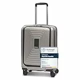 REDOLZ Handgepäck mit Laptopfach | Ultra-Leichter Koffer 40 x 23 x 55 cm & Frontöffnung | von 45 auf 55 Liter erweiterbar | nur 3,2 kg (Essentials 14)