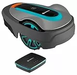 Gardena Mähroboter smart SILENO City 600 m² Set: Innovative LONA AI-Technologie, Steuerung per App, SensorControl, für Steigungen bis zu 35 Prozent, inkl. smart Gateway, DE-Version (19603-60)