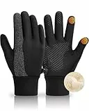 GXCROR Handschuhe Herren Damen Winter Touchscreen Thermohandschuhe Fahrradhandschuhe Warm Winterhandschuhe Skihandschuhe Laufhandschuhe