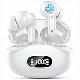 Bluetooth Kopfhörer, Kopfhörer Kabellos Bluetooth 5.4, 50Std Bass HiFi-Stereo, ENC Noise Cancelling Wireless Earbuds, USB-C in Ear Ohrhörer, IP-X7 Wasserdicht Headphones Sport Joggen Gym iOS Android