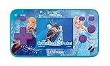 Lexibook, Die Eiskönigin, Cyber Arcade Pocket, tragbare Spielkonsole, 150 Spiele, 1,8“ LCD-Bildschirm, batteriebetrieben, lila/blau, JL1895FZ