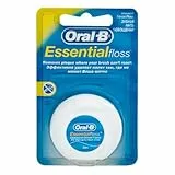 Oral-B Essentialfloss Ungewachst 50m (Zahnseide), 4er Pack (4 X 1 Stück)