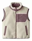 NAME IT Mädchen Nkfmiller Sherpa Vest, Peyote, 152 cm