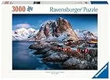 Ravensburger Puzzle 17081 - Hamnoy, Lofoten - 3000 Teile Puzzle für Erwachsene und Kinder ab 14 Jahren, Foto-Puzzle mit Landschafts-Motiv von Norwegen