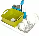 Casdon Joseph Joseph Extend | Detailliertes Geschirrspülset für Kinder ab 3 Jahre | Inklusive Pumpe, aus der echtes Wasser fließt!