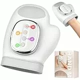 Handmassagegerät mit Wärme & Kompression, Hand Massagegerät, Elektrisches Handmassagegerät mit 3 Massagemodi 5 Intensitätsstufen, Lindert Handermüdung krankheiten,Geschenk für Familie Freunde