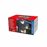 Konstsmide LED Acryl Eichhörnchen, 5er-Set, klar, 24V, Aussen (IP44), 40 warm weiße Dioden, weißes Kabel - 6287-103
