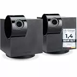 PetTec Cam 360° 2er Set, Hundekamera mit App, WLAN, Sprachfunktion & Nachtsicht für Zuhause - Haustier Überwachungskamera - Haustierkamera für Hund & Katze, Pet Camera mit Bewegungsmelder & Bellalarm