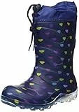 Beck Mädchen knipperende harten Schneestiefel, Blau, 28 EU
