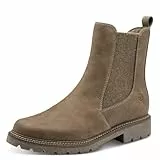 Tamaris Damen Stiefel Vegan beige 41
