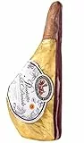 Halbe Keule San Daniele entbeint luftgetrockneter Rohschinken Prosciutto di San Daniele DOP mind. 16 Monate natürlich gereift *Premium Qualität* ohne Knochen - 'Gambero Rosso' Preisgekrönt