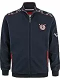 Jan Vanderstorm Herren Sweatjacke Atli Dunkelblau 60/62 - 2XL