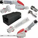 IKRA Akku Grasschere & Strauchschere IGBS 1210 2in1, inkl. Tasche