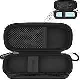 Grapsa Buchlicht-Tasche zum Anklippen für Glocusent-Leselampe, für kleine Gritin-Leselampe, für 86lux-Leselampe, tragbare und niedliche Aufbewahrungstasche für Zuhause/Reisen/Outdoor mit abnehmbaren