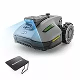 MAMMOTION YUKA mini 2 500 Mähroboter ohne Begrenzungskabel mit mini Garage, Garten bis 500m², Kein RTK, Kein Signalabbruch, Auto. Kartieren, DropMow, 45% Steigung, 4,5Ah-Akku(separater Versand)