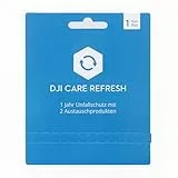 DJI FPV - Care Refresh (1 Jahr), Garantie für DJI FPV, bis zu zwei Ersatzgeräte innerhalb von 12 Monaten, Abdeckung von Unfall- und Wasserschäden, innerhalb von 48 Stunden zu aktivieren