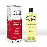 Lotion| Energie, Frische und Wohlbefinden | Glasflasche 250 ml | Ätherisches Öl Elixier | Friction de Foucaud