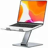 CIRYCASE Laptop Ständer Höhenverstellbar, Schnell Kühlender Laptop Stand, Ergonomischer Tragbarer Aluminium Notebook Ständer, Kompatibel mit MacBook Air Pro, Dell, HP 10-16' Laptops, Druckerständer