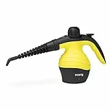 H.Koenig Handdampfreiniger 4,2 bar NV60, 250 ml, Tragbar, Kompakt, Ergonomisch, Leistungsstark 1000W, 6 Mehrzweckzubehör