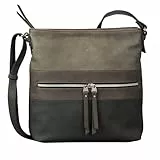 TOM TAILOR Ellen Damen Umhängetasche Crossbody Bag Groß Grey