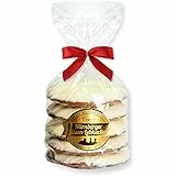 Nürnberger Elisen-Lebkuchen Weiße Schokolade - 5 Stück - (1x400g) - Feinste Elisenlebkuchen - das Original aus Nürnberg LEBKUCHEN WELT