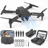 Drohne mit Kamera HD 4K,RC Faltbare FPV WiFi Live Ãœbertragung Drohne für Kinder Anfänger,2 Akku Lange Flugzeit,Headless Modus,Flugbahnflug,Hindernisvermeidung,One Key Start/Landen,Headless Modus